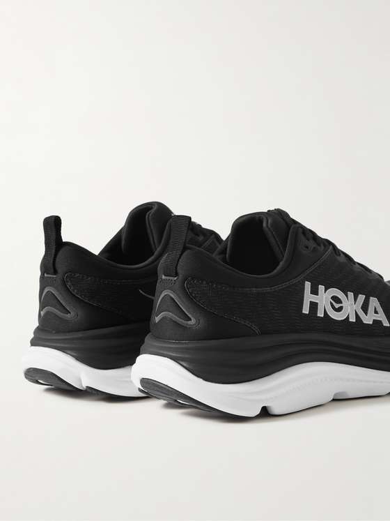 Gaviota5 BLACK | HOKA ONE ONE Men's Gaviota 5 Sneaker 1123198-BBLC at Brandy's Shoes Made in USA