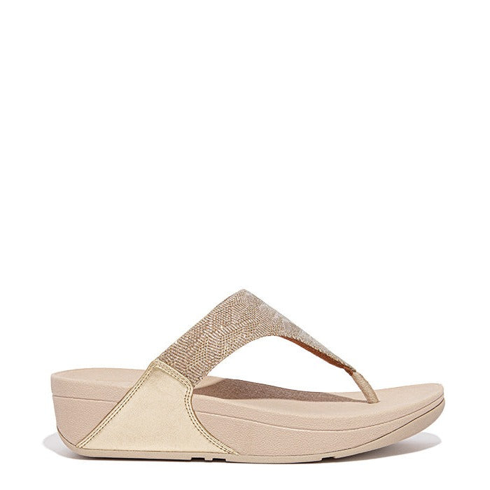 LULU GLITZ TOEPO PLT fitflop womens Lulu Glitz Toe Post Sandals