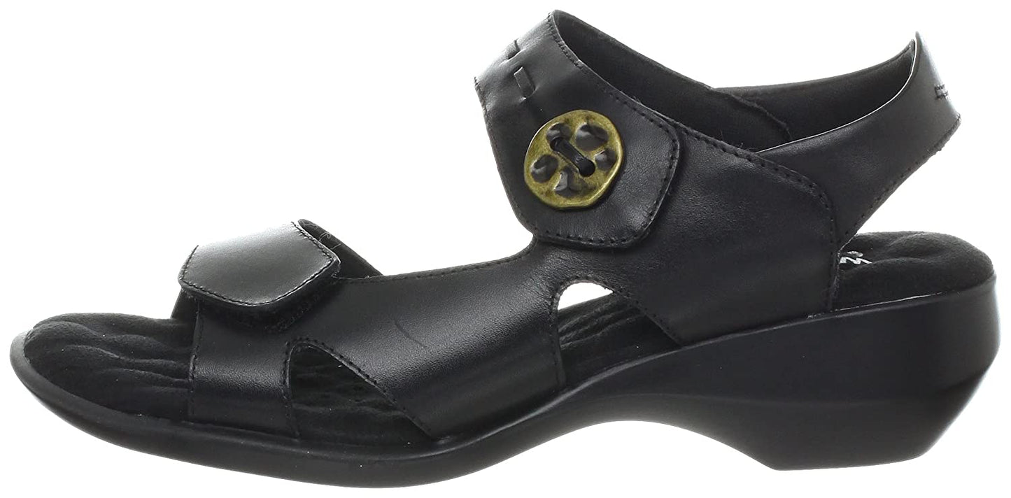 WALKING CRADLE LUCY BLACK SANDAL