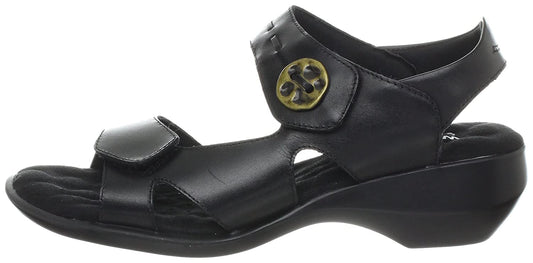WALKING CRADLE LUCY BLACK SANDAL
