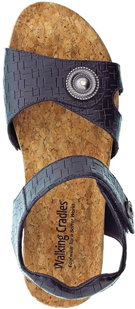 WALKING CRADLE PICKENS SANDAL BLACK RAZOR