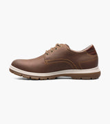 LOOKOUT P.TOE OXF BR | FLORSHEIM MEN'S LOOKOUT PLAIN TOE OXFORD-Brandy