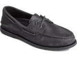 AUTHENTIC ORIGINAL BOAT SHOE | Sperry Top Sider Men's Authentic Original 2 Eye 0836981-Black Boat Shoes-Made in USA