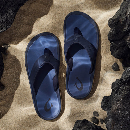 olukai men's ohana deep blue