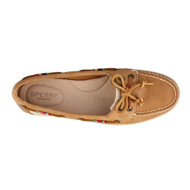 FIREFISH LEATHER RAINBOW TAN | Sperry Top-Sider Firefish Womens Rainbow Tan Sneakers Made in USA