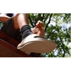 oofos men's ooahh nomad slide beige