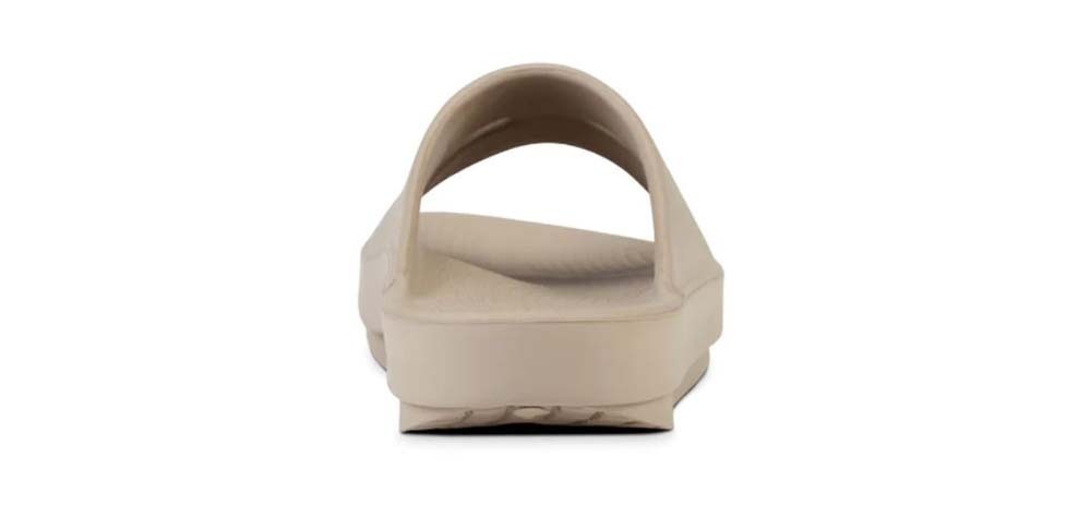 oofos men's ooahh nomad slide beige