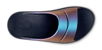 oofos women's ooahh luxe slide multi