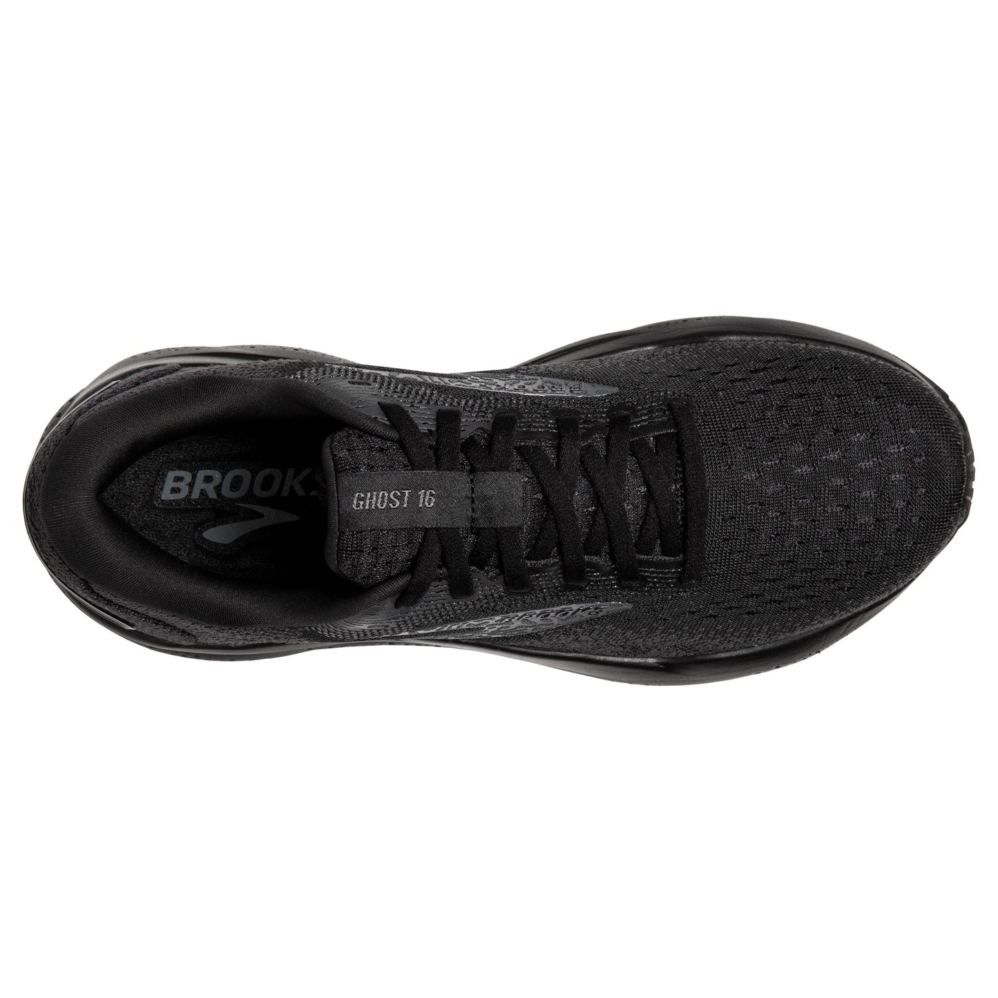 brooks men's ghost 16 black