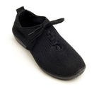 arcopedico women's ls knit black