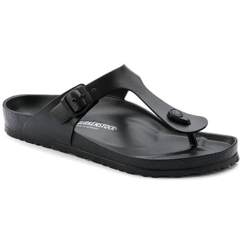 GIZEH BLACK EVA | Birkenstock Women's Gizeh Essentials EVA Waterproof Black Thong Sandals-Made in Germany-Brandy's Shoes