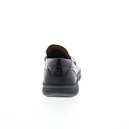 florsheim men's central venetn black