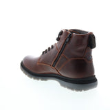 LOOKOUT P.TOE BOO BR | Florsheim Lookout Plain Toe Lace Up Boot Mens Boot-Brandy