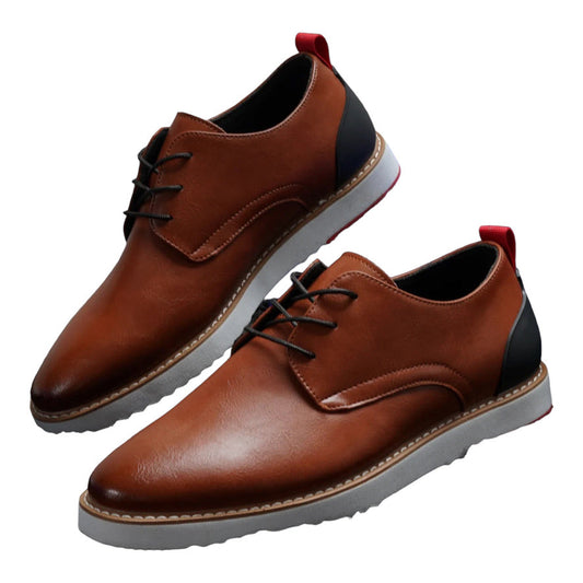 tayno men's breezy oxford coffee