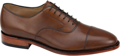 Melton Cap Toe Tan Dress Shoes