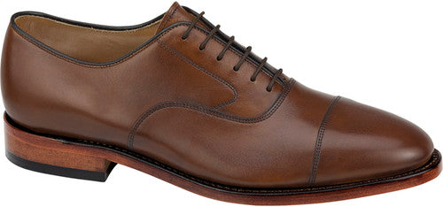 Melton Cap Toe Tan Dress Shoes