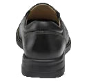 Shuler Moc Toe Black Slip-On Shoes