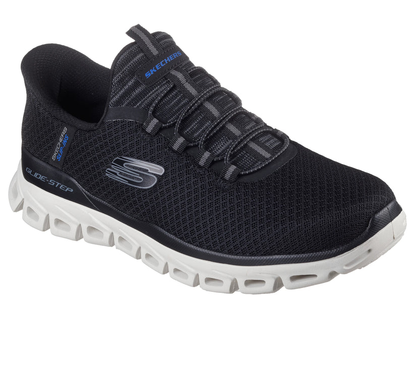 skechers men's glide-step noxus black