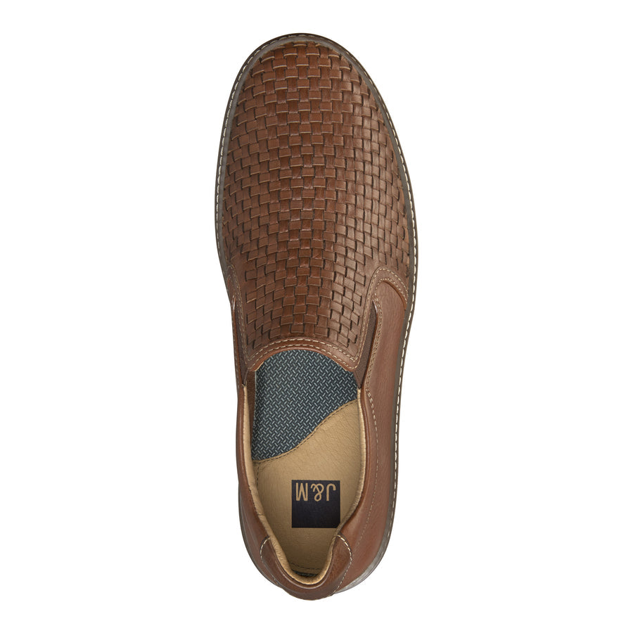McGuffey Woven Slip-On Tan Shoes