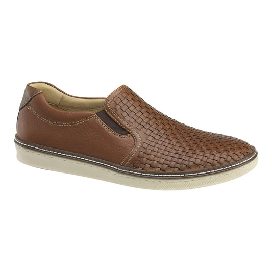 johnston&murphy men's mcguffey woven tan