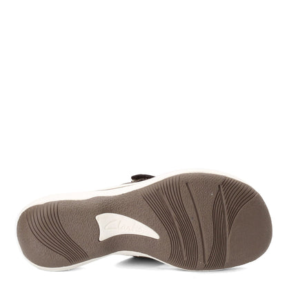 Womens Clarks Breeze Sea Pewter  Flip-flop