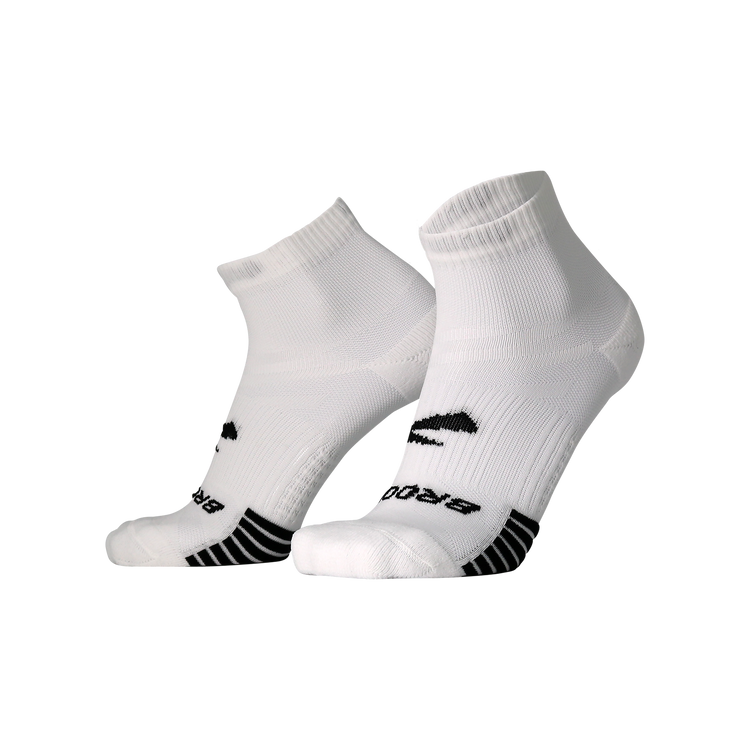 Run-In 2-Pack WHITE | BROOKS GHOST LITE QTR 2-PAC-UNISEX-280497-100-BRANDY