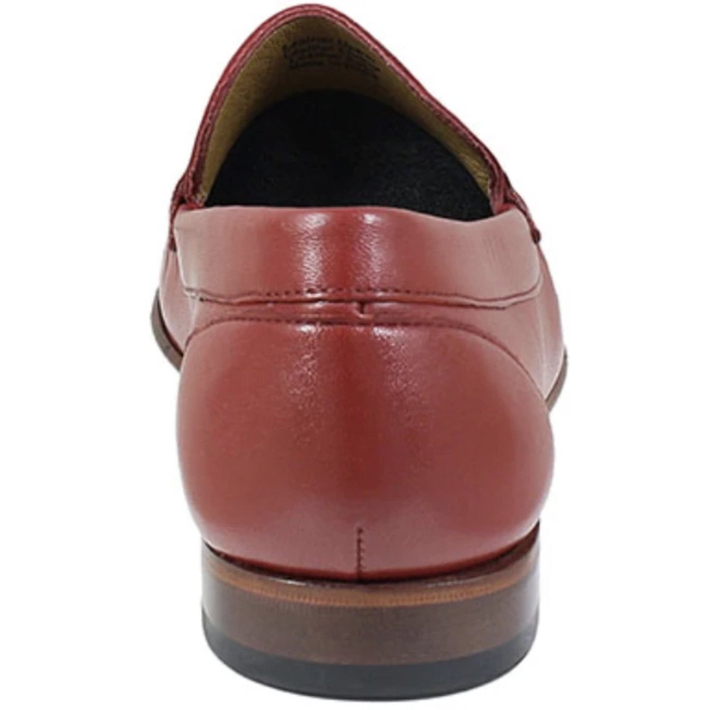BEAUFORT RED | Florsheim Mens Shoes Beaufort Moc Toe Penny Loafer Slip On Leather Red 11869-600-Brandy
