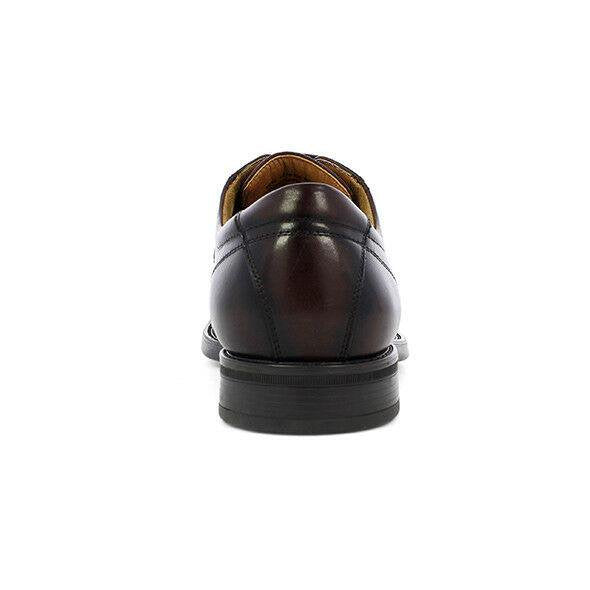 Men's Florsheim Midtown Cap Toe Brown | Florsheim Shoes Midtown Cap Toe Oxford Brown Casual Leather 12138-200-Brandy