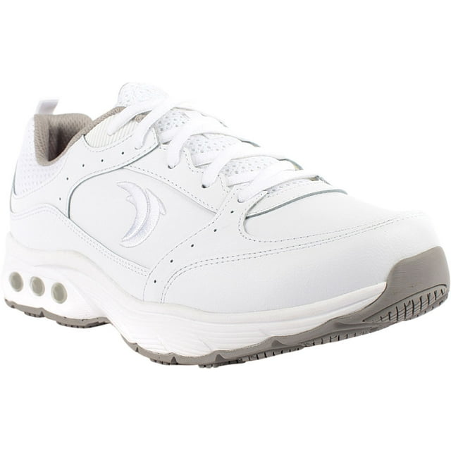 NON SLIP RENEE WHITE | Renee Women's Slip-Resistant Walking Shoe -Brandy