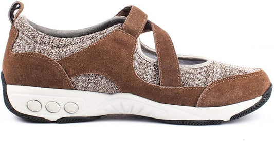 MJ LTE TAUPE | Therafit Mary Jane Lite Adjustable Shoe for Plantar Fasciitis/Foot Pain-Brandy