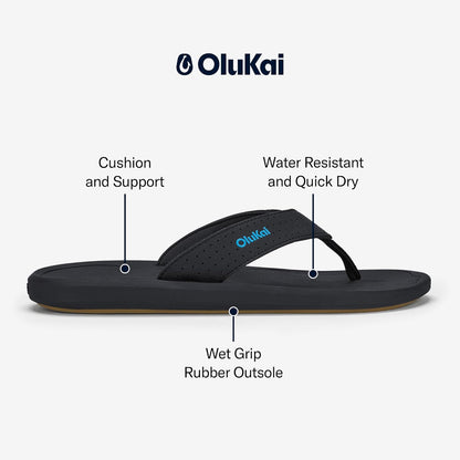 olukai men's ki'i lava rock