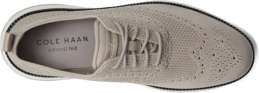 cole haan men's grand hurrion stitchlite grey
