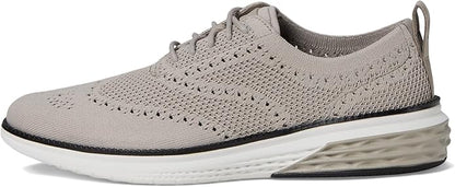 cole haan men's grand hurrion stitchlite grey