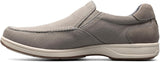 Men's Florsheim, Lakeside Canvas Moc Slip On | Florsheim Lakeside CNV Sl 13401-020 Men Gray-Brandy