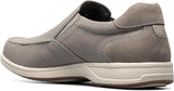 Men's Florsheim, Lakeside Canvas Moc Slip On | Florsheim Lakeside CNV Sl 13401-020 Men Gray-Brandy