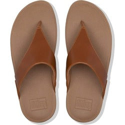Lulu Tan Toe-post fitflop
