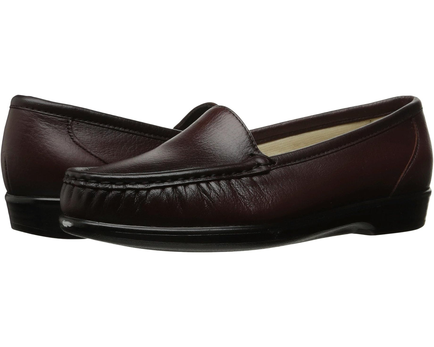 SAS WOMEN Simplify Slip On Loafer Navy Made in USA Brandy's Shoes