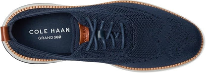 cole haan men's grand hurrion stitchlite navy