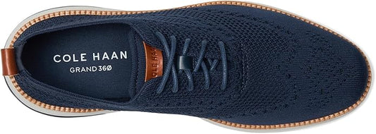 cole haan men's grand hurrion stitchlite navy