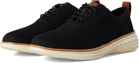 cole haan men's grand hurrion stitchlite black