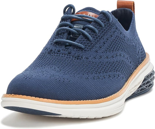 cole haan men's grand hurrion stitchlite navy