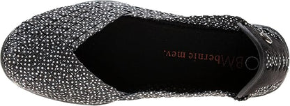 bernie mev women's bella polka dots black
