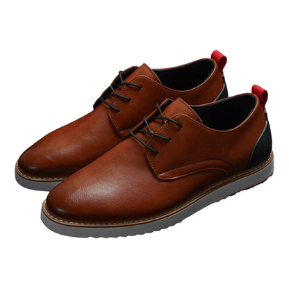 tayno men's breezy oxford coffee