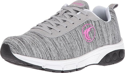 PALOMA GREY | Therafit Paloma Women's Fashion Athletic Sneaker - for Plantar Fasciitis/Foot Pain-Brandy