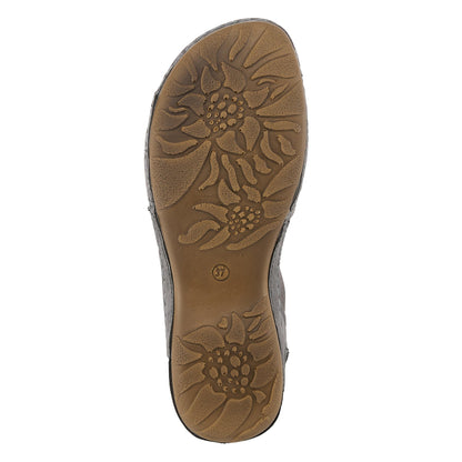 CHARCOAL | SAS Women's Charcoal FLEXUS ADEDE SLINGBACK SANDAL-ADEDE-CHA-Made in USA-Brandy's Shoes