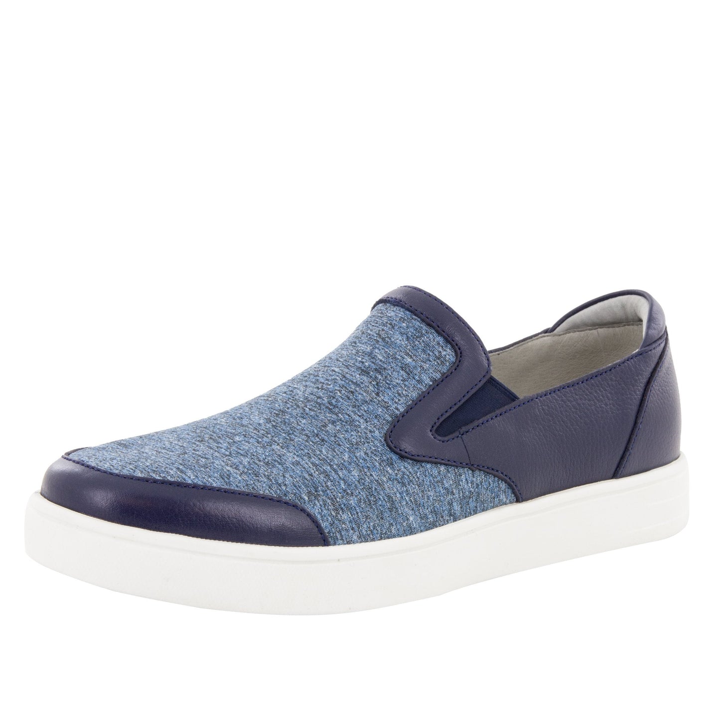 alegria men's bender blue plaid