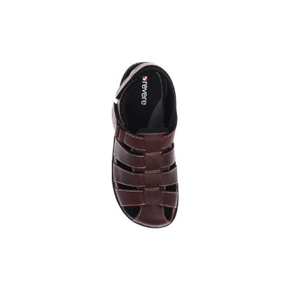 Revere Men's Amsterdam Whiskey Sandals