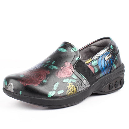 therafit women's annie black floral