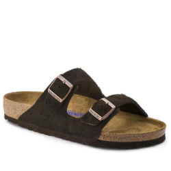 Arizona Soft Footbed Mocha Suede  Birkenstock at Brandys Shoes