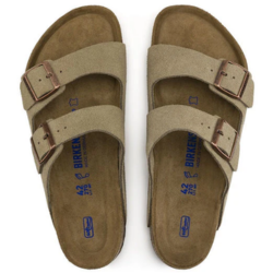 Arizona Taupe Suede  Birkenstock at Brandys Shoes